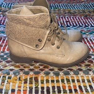 Tan dressy boots